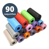 6 Refil Cata Caca Cães Sacolas 90 Saquinho Higiênico