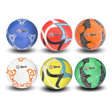 6 Un Bola De Futebol De Campo Vinil Sintético Tam 5 Oficial