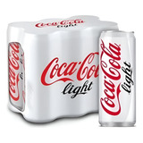 6 Und Refrigerante Coca Cola Light Lata 310ml