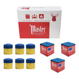 6 Virolas De Metal Com Solas 11mm P/ Taco De Sinuca / Bilhar