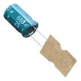 60x Capacitor Eletrolitico 680uf X 25v * 105ºc * 680 Uf