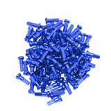 64 Nipples 14mm Anodizado Azul Alumínio Leve 0,38g