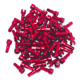 64 Nipples Pillar 14mm Alumínio Leve Vermelho Azul Verde