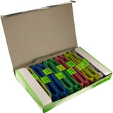 7 Kits C/24 Fita Métrica Costura Colorida Corporal Medidas 