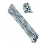 72 Raios Aço Zincado 180 X 2.0 Mm Bike Aro 20