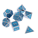 7x Poliédral D4 D6 D8 D10 D12 D20 Conjunto De Dados Jogo De