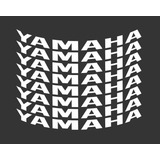 8 Adesivos Yamaha Branco Para Roda De Moto Liga Leve