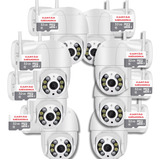 8 Camera Segurança Externa Ip + 8 Cartão Memoria 32gb D'agua
