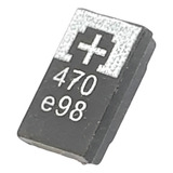 8 Capacitores Tântalo 470uf 2.5v De Reparo Para Ps3