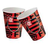 8 Copo Papel 200 Ml Flamengo Festa Infantil Aniversario