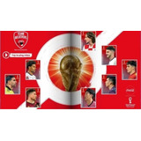 8 Figurinhas Coca Cola - Copa 2022 - 1 Kit Para Completar