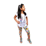 8 Lindas Roupas Menina Infantil Roupa Babado Fluflu Atacado