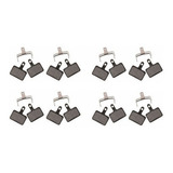 8 Pares Pastilha De Freio Hidraulico C/ Molas Shimano Tektro