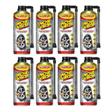 8 Reparador Instantâneo Luxcar Pneu Cheio Enche E Veda