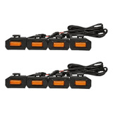 8 Unidades De Luzes Dianteiras Led Para Esportes Off-road 20