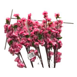 80 Flores De Cerejeira Artificial Pessegueiro Decoração 63cm