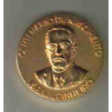 8354 Medalha Centenário Nasc. Israel Pinheiro 1996 50mm