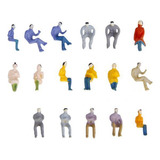 90 X 90-98pacote 100x Modelo Pintado Pessoas 90 Peças