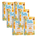 96 Folhas Prontas Depilação Corporal Depil Bella Mel 6cx