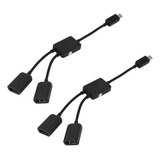A 2x Cabo Host Micro-usb, Micro-usb Macho Para 2x A Dual