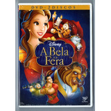 A Bela E A Fera - Dvd Duplo - Disney - Desenho Animado