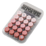 A Calculadora De Teclado Mecânico, Transparente, Linda, 10