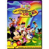 A Casa Do Mickey Uma Aventura No Mundo Das Cores Dvd Lacrado
