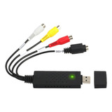 A Conversor Usb 2.0 De Vhs Para Dvd, Conjunto De Áudio E