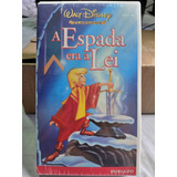 A Espada Era A Lei - Vhs Walt Disney Clássicos Lacrado