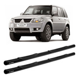 A262p - Estribo Tubular Pajero Tr4 Preto 2002 A 2015