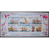 A6404 Anguilla Yvert Nº 13 Bloco Barcos Nn