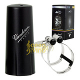 Abraçadeira Clarinete M/o Prateada C/cobre Boquilha Vandoren