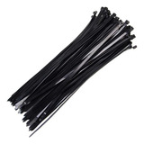 Abraçadeira De Nylon 30cm 100pçs Preta