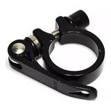 Abraçadeira De Selim Bike Mtb Canote 35mm C/ Blocagem Preta