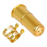 Abraçadeira Gold Com Cobre Boquilha De Metal Para Sax Alto