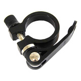 Abraçadeira Selim 25.4mm Bmx Cross Alumínio Preta Blocagem