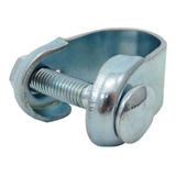 Abracadeira Selim Ferro Com Parafuso Preto 25,4mm