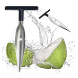 Abridor Furador De Coco Manual Aço Inox Profissional