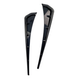 Abs Car Fender Side Vents Black Spoiler Grelha Com Orifício