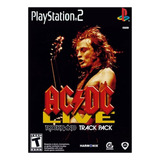 Ac-dc Live: Rock Band Track Pack Ps2 Leia A Descrição