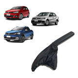 Acabamento Freio Mão Cost Vermelha + Manopla Gol G7 2019