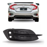 Acabamento Parachoque Traseiro New Civic 2017 2018