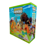 Acampamento Apache Cowboys Com Figuras Coloridas Gulliver 