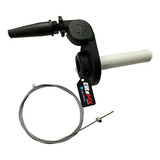 Acelerador Punho Rápido C/ Rolamento E Cabo Universal Biker