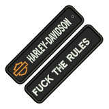 Acessório Para Chave Chaveiro Harley Davidson Fuck The Rules