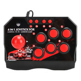 Acessórios De Jogos De Joystick Wired Fight Stick Para /pc/p