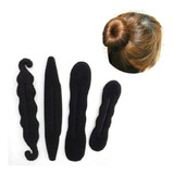 Acessorios Flexíveis Para Fazer Coque Diva Hair (4 Peças)