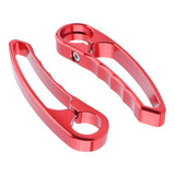 Acessórios Full Carbon Bar End Bike Vermelho