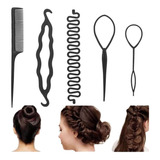 Acessórios Para Penteados De Cabelo Estilo Coque E Trança