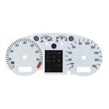 Acetato Para Gol Saveiro Parati G3 Velocímetro Fundo Branco